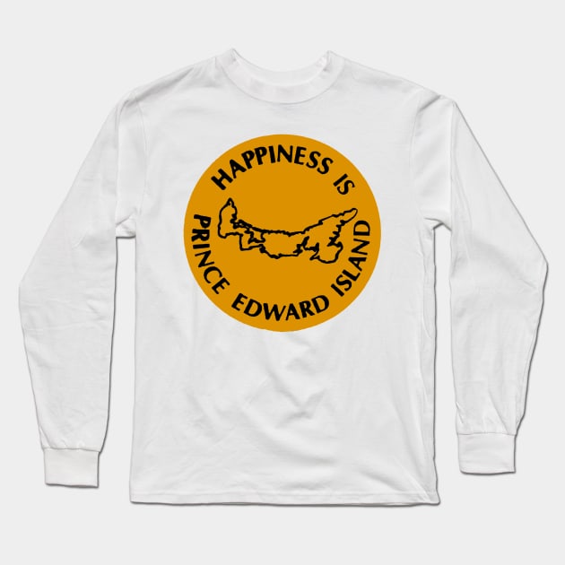 Prince Edward Island Decal Long Sleeve T-Shirt by zsonn